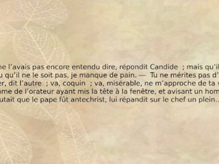Candide,de Voltaire, chapitre 3
