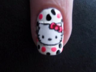 Hello Kitty Oje Yapımı