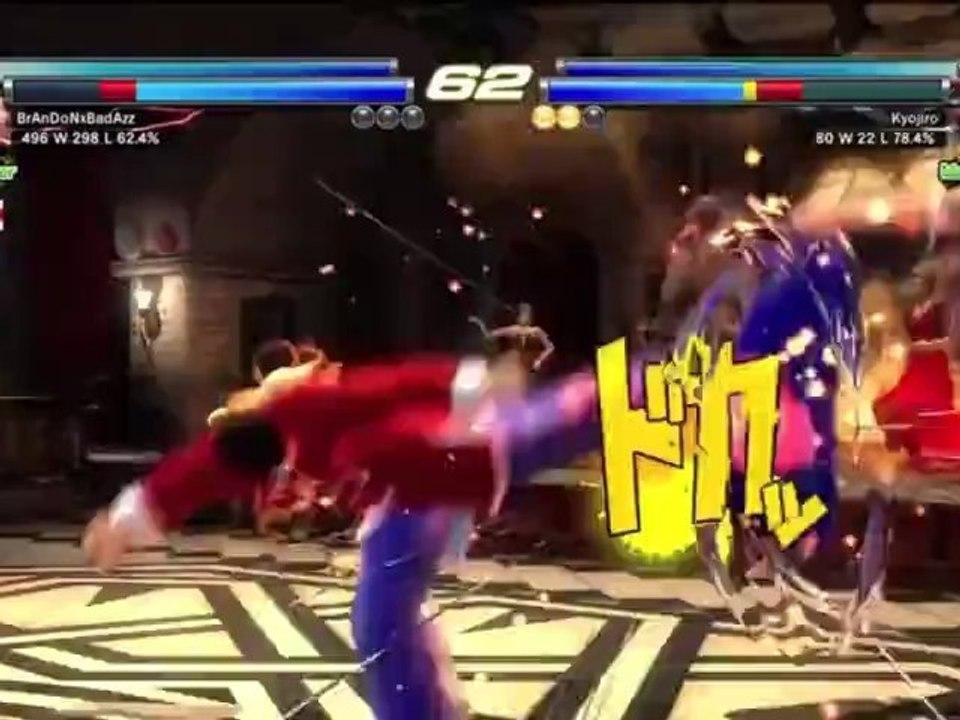 Tekken Tag 2 Kunimitsu/Jin vs Marshall/Forest Law