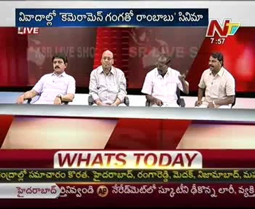 Live Show with KSR-Cong J.Ravi Shankar-YSR Cong Janak Prasad-TDP Yelamanchili-TJAC A.Dayaker-02