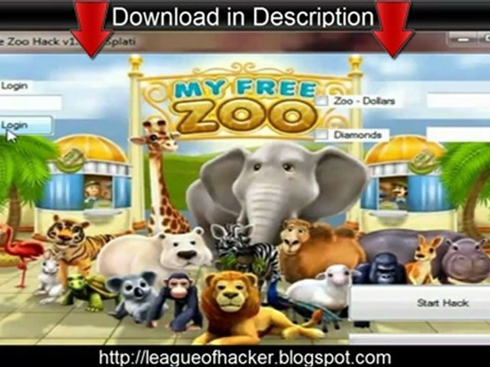 My Free Zoo Hack Tool 2012