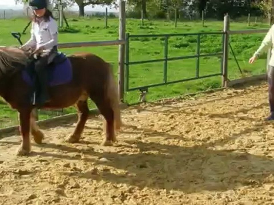 Lisa et Galupi au galop