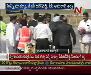Manmohan Singh reached hyderabad