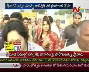 Priyanka Chopra visits Tirumala for Balaji darshan