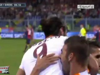 Genoa VS AS Roma (2-3) Pablo Osvaldo