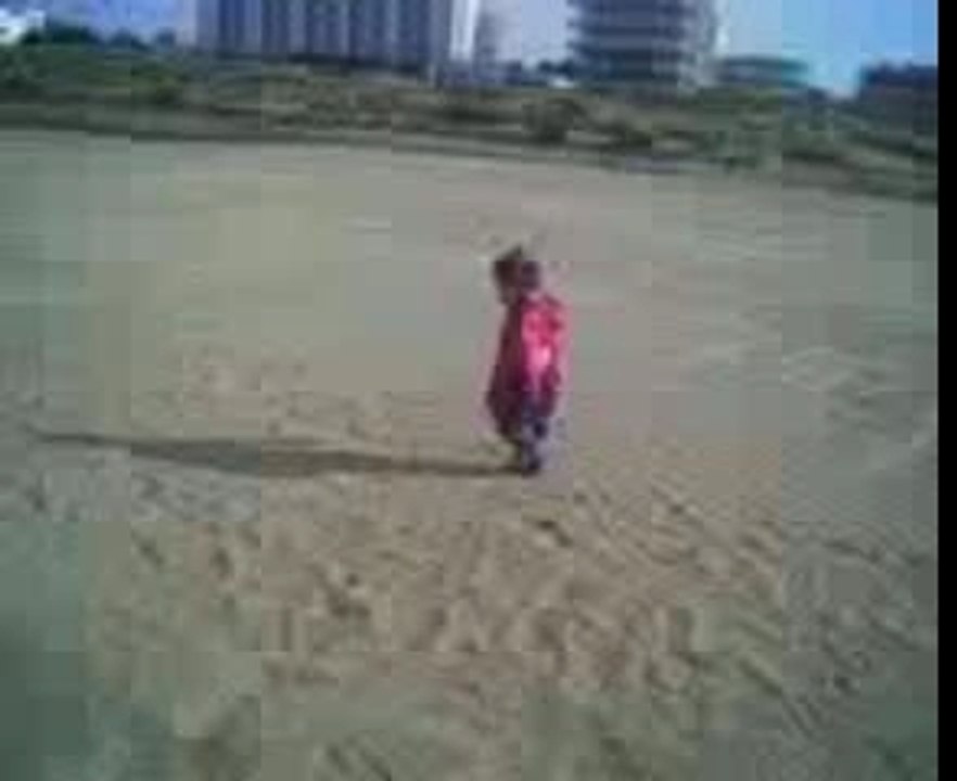 A la plage avec Morgan
