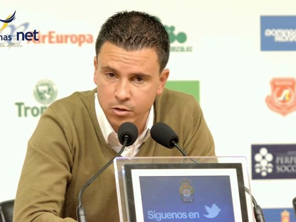 Rueda de prensa de Sergio Lobera (UD Las Palmas 1-0 Sabadell)