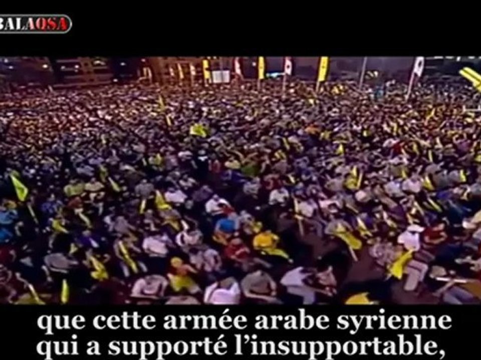 Seyyed Hassan Nasrallah sur la Syrie 18-7-2012