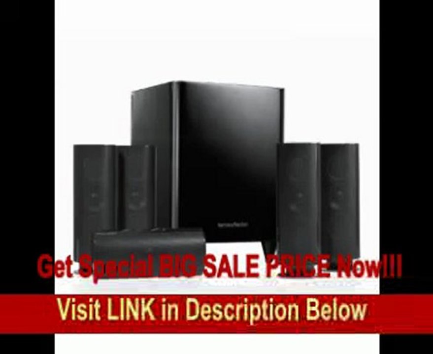 BEST PRICE Harman Kardon HKTS60 Complete 5.1 Home-Theater Speaker System (Black)