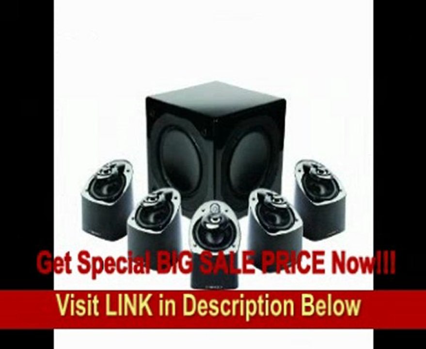 SPECIAL DISCOUNT Mirage MX 5.1-Channel Miniature Home Theater Speaker System (Set of Six, Black)