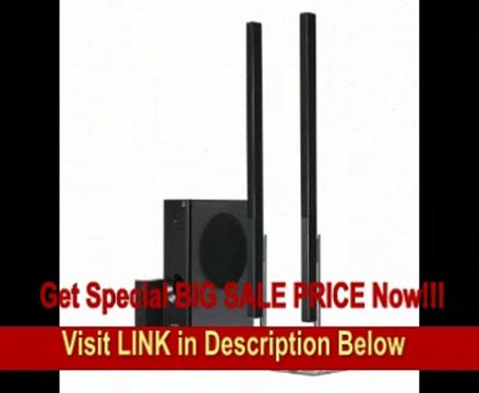 Sharp HTSL77 2.1 Channel Slim Sound Bar System with 4 Wireless Subwoofers FOR SALE