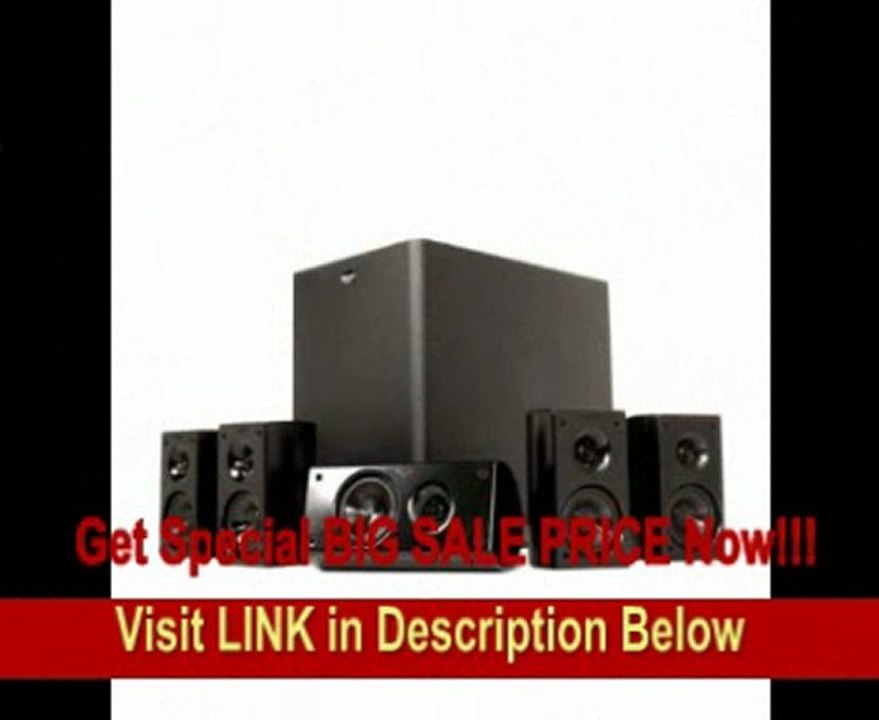 BEST BUY Klipsch HD 300 Compact 5.1 High Definition Theater System (Set of Six, Black)