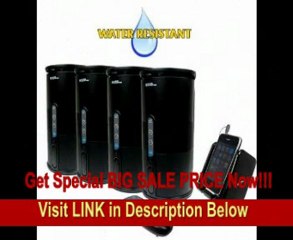 C2G / Cables to Go Audio Unlimited Premium 900MHz Wireless Indoor/Outdoor 4 Speaker System with Remote and Dual Power Transmitter, Black (SPK-VELO-4KIT2) FOR SALE