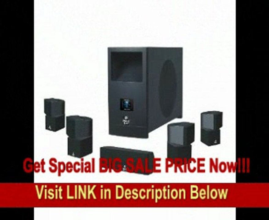 Pyle Home PHSA5 5.1 Home Theater System With Active Subwoofer and Five Satellite Speakers(,5) FOR SALE