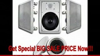 BEST PRICE New Acoustic Audio HT-65 In Wall Home Theater Surround Sound Speakers