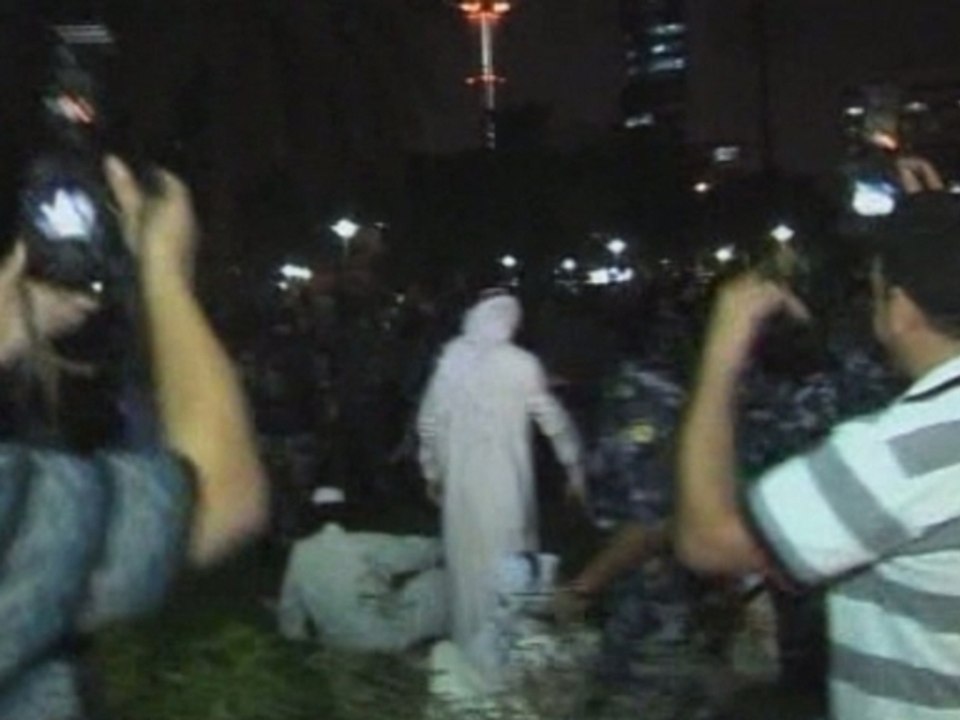 Clashes break out at Kuwait demo