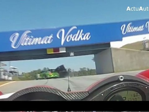 Nissan DeltaWing le crash d'Atlanta