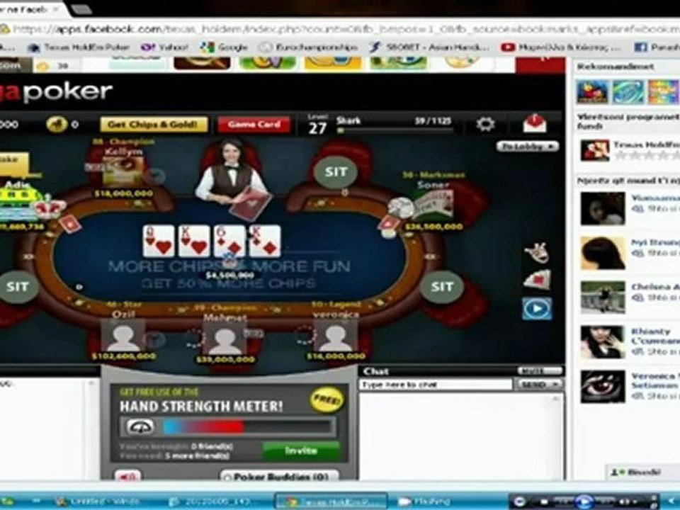 ZYNGA POKER CHIPS HACK Chips in Texas Holdem Poker - FREE Download , October 2012 Update
