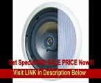 BEST BUY NXG Technology NX-C8.2-ENC-X Onyx 8 80-Watt In-Ceiling 2-Way Enclosed Speakers With Pivoting Tweeters (pair)