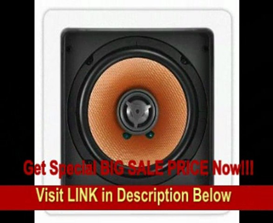 OSD Audio CW640SQ High Definition Square In-Ceiling/In-Wall Speaker, Pair (Off-White, 2) REVIEW