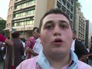 Lebanon police tear-gas anti-PM protest at funeral