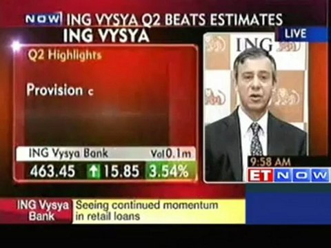 ING Vysya Bank Q2 PAT at Rs 150 crore, up 30% YoY