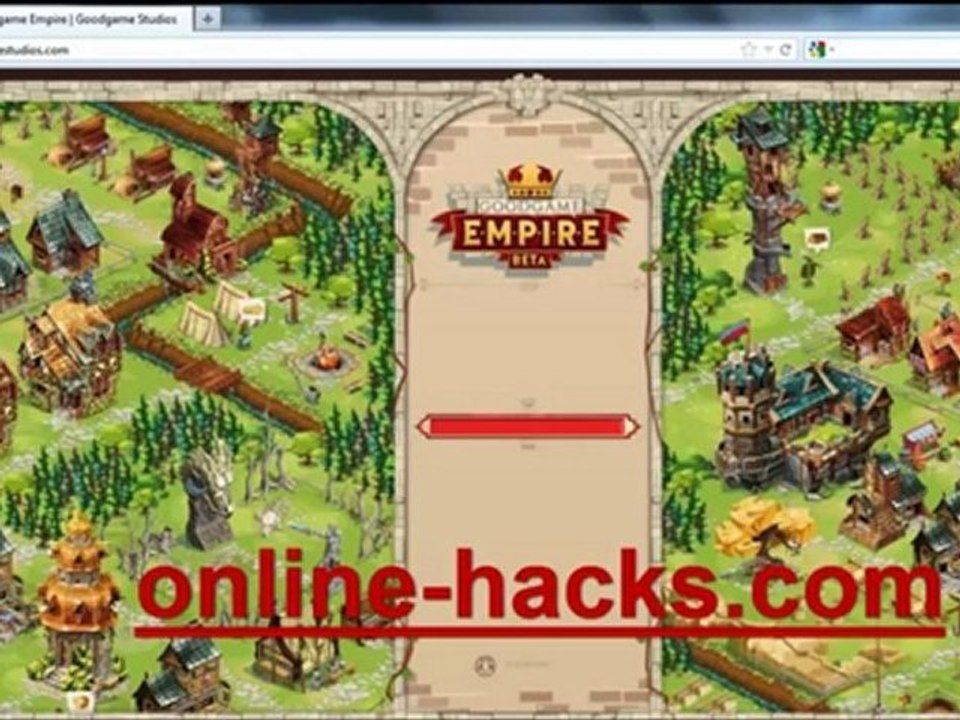 Goodgame Empire Cheat Hack Tool % FREE Download , October 2012 Update