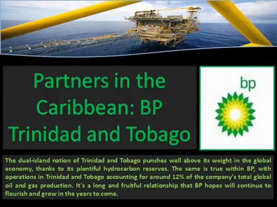 BP Holdings Barcelona - Partners in the Caribbean - BP Trinidad and Tobago