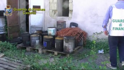 Gricignano (CE) - Veleni dal nord in discarica abusiva (20.10.12)