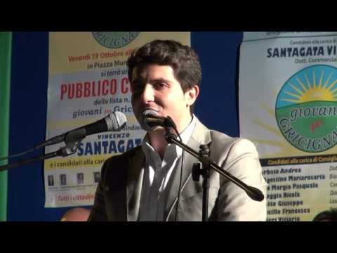 Gricignano (CE) - Comizio Giovani per Gricignano - Lettieri (19.10.12)