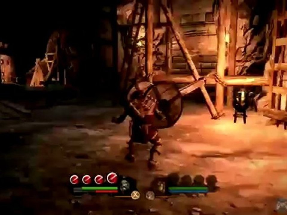 of Orcs ans Men - Le combat contre les gardes-chiourmes retranchés