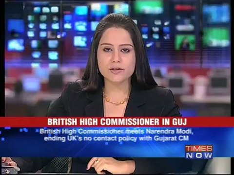 British High Commissioner meets Modi