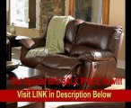 BEST PRICE Clifford Double Reclining Love Seat in Brown Leather by Coaster Furniture