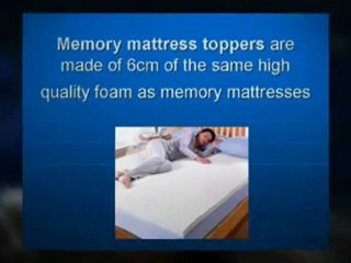 Memory Foam Topper