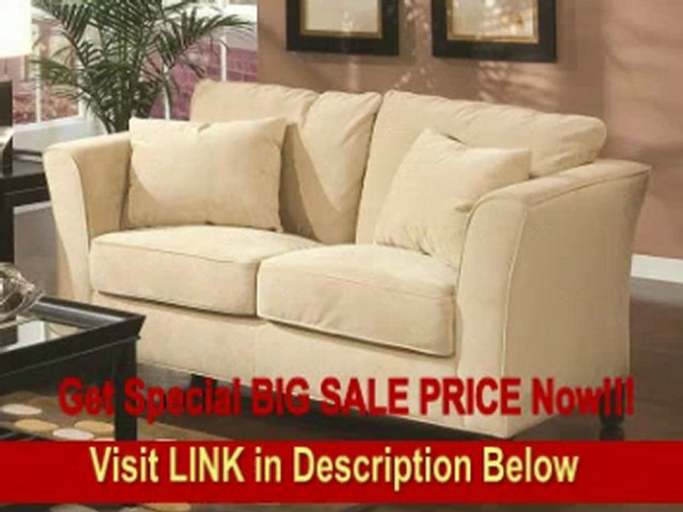 BEST BUY Park Place Velvet Loveseat by Coaster Furniture