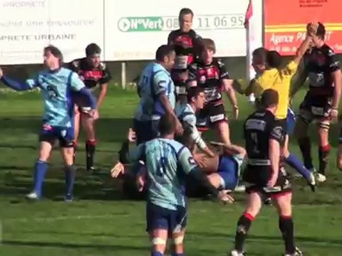 Rugby : Bobigny 22-10 Strasbourg (Federale 1, 2012-2013)