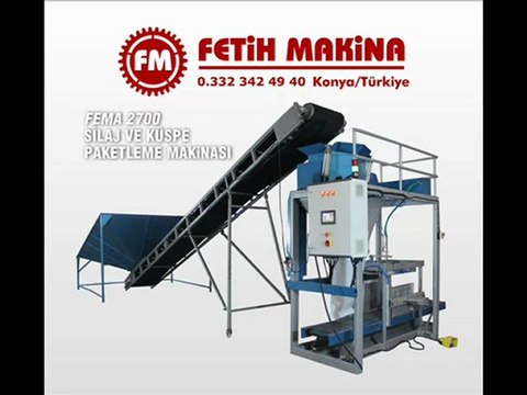 Sılaj ve Küspe Paketleme Makinası