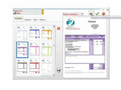 Documents - Optimizze: Easy Look - Aperçu du document - ERP - v16