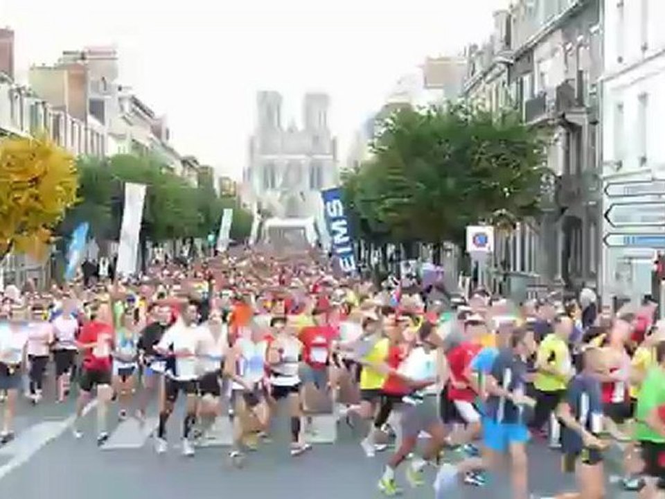 Reims à toutes jambes : marathon et semi