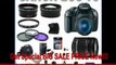 Canon EOS Rebel T3 12.2 MP CMOS Digital SLR with Canon 18-55mm IS II Lens and Canon 55-250 IS Lens (Black) +58mm 2x Telephoto lens + 58mm Wide Angle Lens (4 Lens Kit!!!) W/32GB SDHC Memory +2 Extra Batteries+AC/DC Charger +UV Filters+3 Piece Filter K