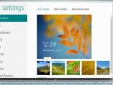How to change Windows® 8 Lock screen background
