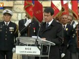 A Nice, Manuel Valls rend hommage au gendarme tué
