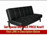 SPECIAL DISCOUNT Dorel Home Products Delaney Sofa Sleeper, Black