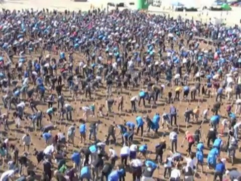 Aux États-Unis, les supporters creusent pour leur nouveau stade !