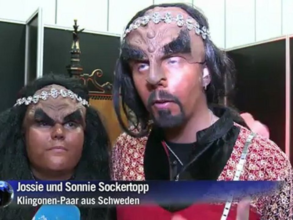 Klingonen-hochzeit bei "star-trek"-treffen