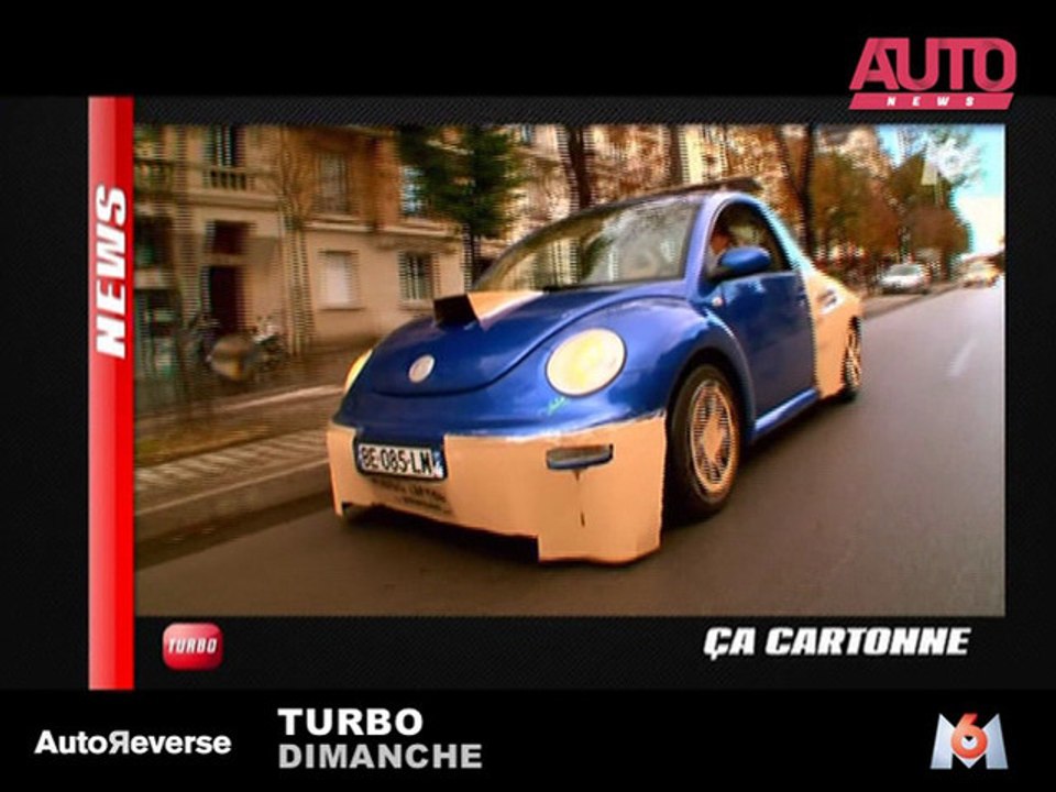 Zapping Autonews : Jean-Pierre Foucault, tuning-carton et caisse à savon