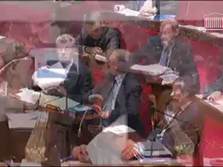 Incident de séance Xavier Bertrand - Christian Eckert