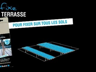 Comment fixer ma terrasse ?