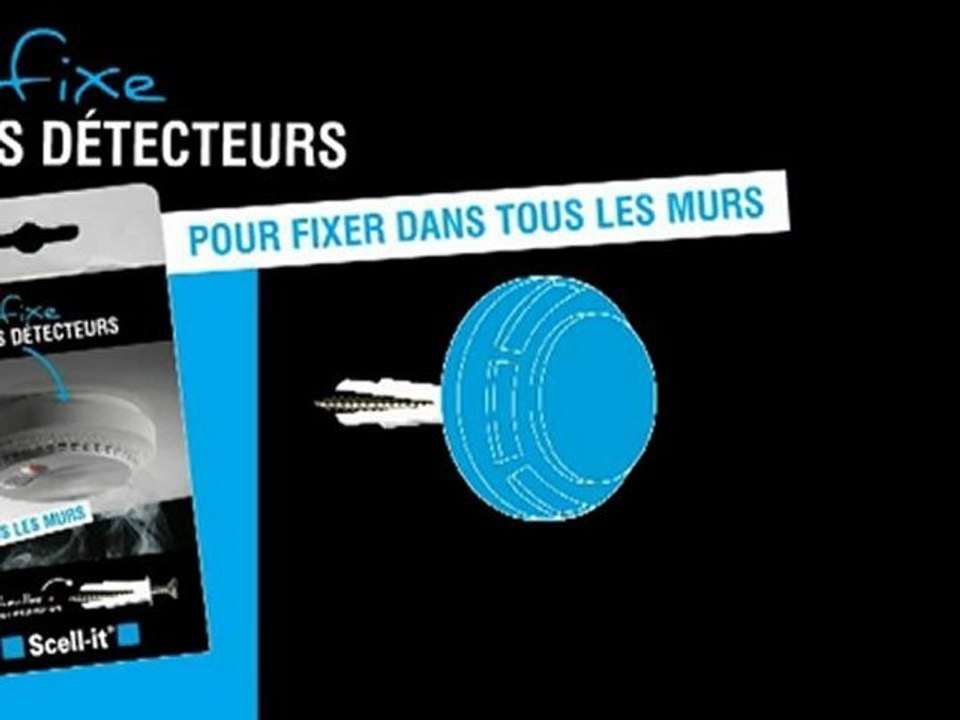 Comment fixer mes détecteurs ?