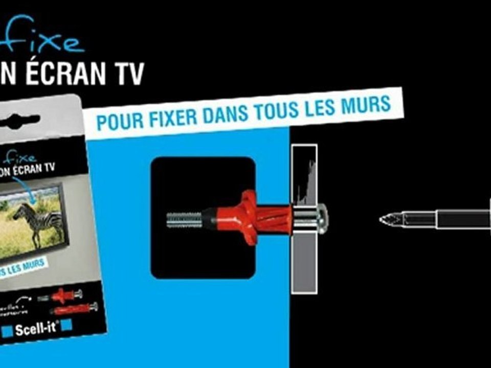 Comment fixer mon écran TV ?